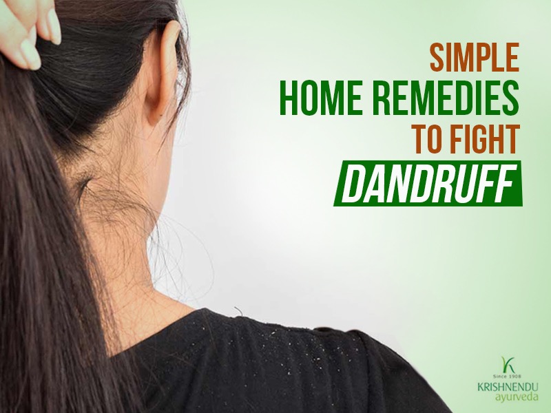 Simple home remedies to fight dandruff – Ayurvedic treatment kerala.  Ayurvedic massage, spa, resorts.